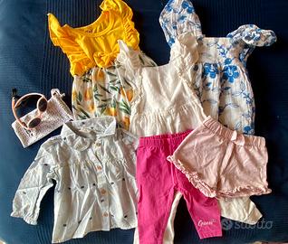 Lotto Estivo 6-12 mesi bambina