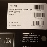 Stivali moto Dainese in gore-tex