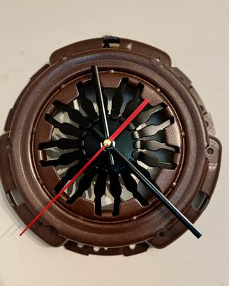 Orologio da parete con spingidisco frizione