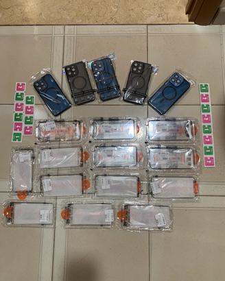 Lotto Cover e pellicole iphone 15 pro max