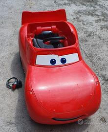 Macchina Auto Elettrica Cars Saetta McQueen Disney