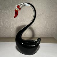 Cigno nero in Vetro di Murano da collezione