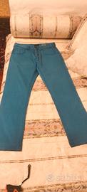 pantalone uomo color celeste Armani jeans