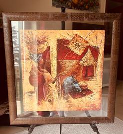 Stampa su cornice in doppio vetro