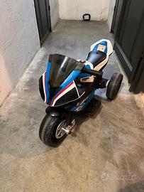 Moto Elettrica per Bambini 12V BMW Sport 3R Blu
