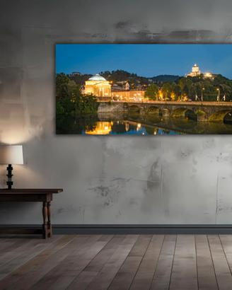 TELA QUADRO  MODERNO - 70x140 CM - TORINO NOTTURNA