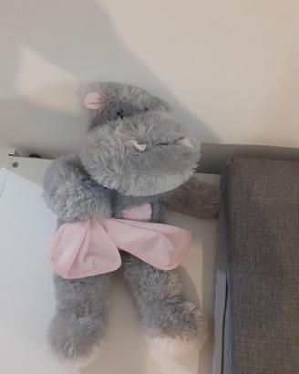 Peluche Ippopotamo Grigio 49cm (usato)
