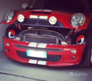Adesivi Mini Cooper One, D, S, JCW R50 R53 Occhi