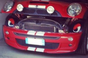 Adesivi Mini Cooper One, D, S, JCW R50 R53 Occhi