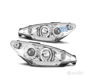 FARI PEUGEOT 206 02- OCCHI ANGEL CROMATI 6K