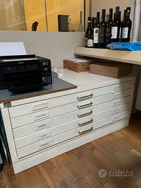 cassettiera metallica per conservazione e archivio