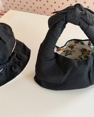 Borsa e cappello vintage