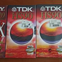VHS TDK / SONY   Assortite 90/120 Minuti nuove