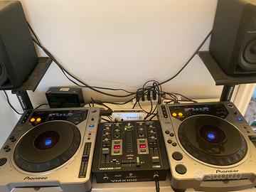 Cdj Console Pioneer Dj 800mk1 + mixer behringer