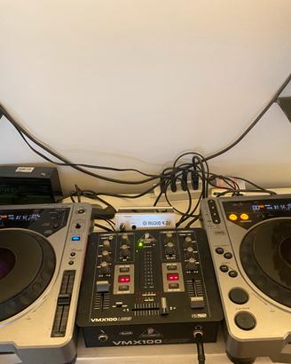 Cdj Console Pioneer Dj 800mk1 + mixer behringer