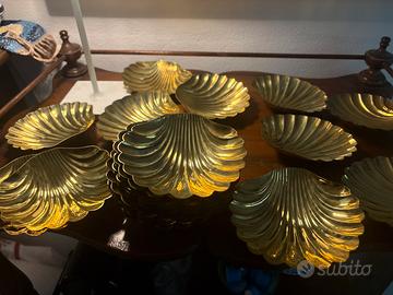 40 Conchiglie in ottone