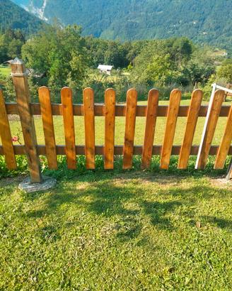 staccionata in legno 