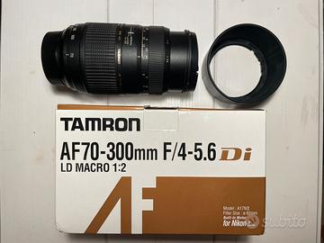 Tamron AF 70-300mm F/4-5.6 Di LD Macro per NIKON