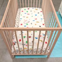 lettino con materasso  nuovo