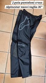 Pantaloni Alpinestar tg.36 fluid graphite pants