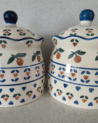 Barattoli da cucina Impronte Blu di Wald