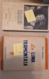 Libri Le cene e La luna è tramontata