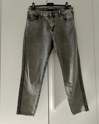 Jeans grigi miss bonbon donna