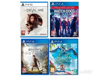 NUOVI Videogiochi originali sigillati PS4 PS5