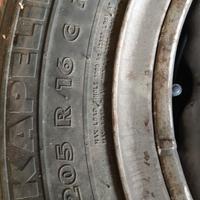 Gomme con cerchioni in ferro