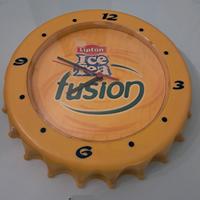 Orologio  pubblicitario  da parete  ice tea
