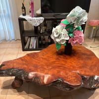 TVOLO DA SALOTTO DA TRONCO