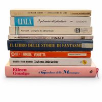 Mix di 8 librri di narrativa vintage