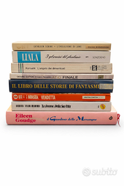 Mix di 8 librri di narrativa vintage