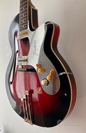 1962 Vintage Framus Hi-Fi-Six semiacustica