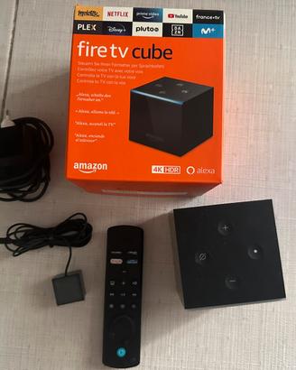 Fire cube TV Alexa Amazon Ultra 4k