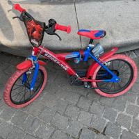 BICI BIMBO SPIDERMAN 16''