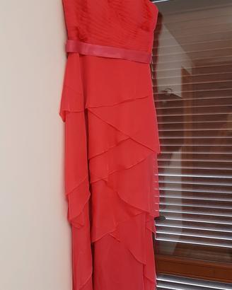 Abito seta cerimonia elegante