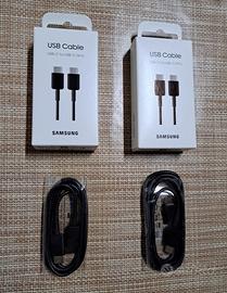 Set di 2 cavi SAMSUNG USB Type C - Type C da 1 m