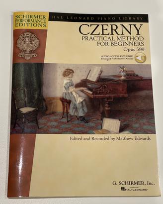 Spartiti scuola pianoforte Czerny op 599