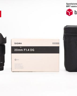 Sigma 20 F1.4 DG HSM Art (Canon)