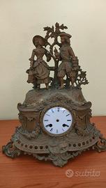 Cassa in bronzo per pendola parigina, fine 800