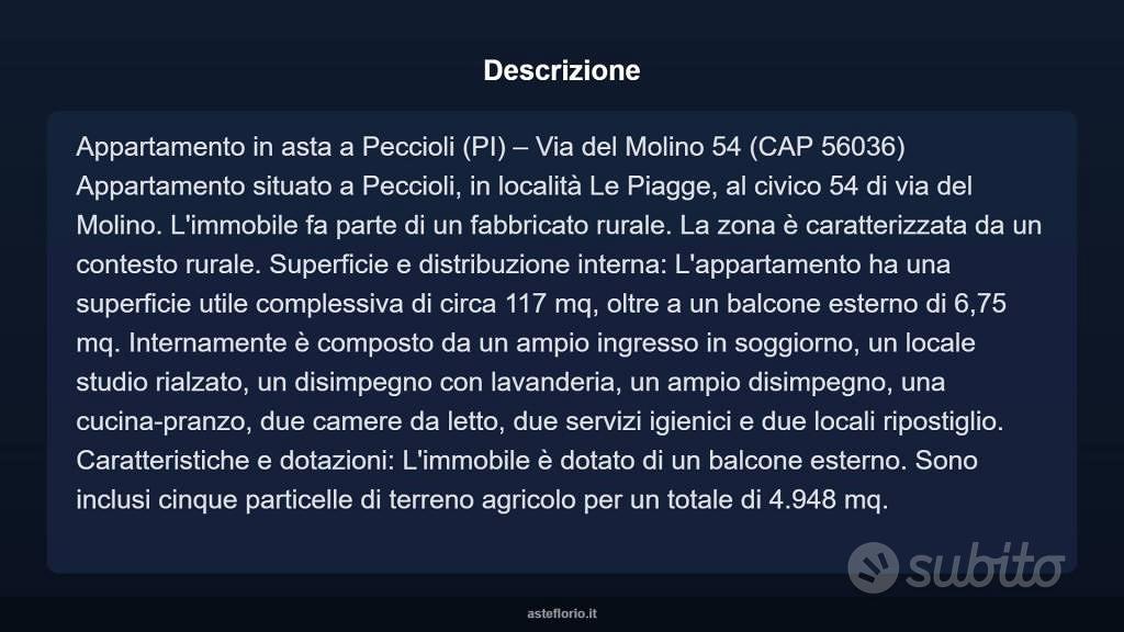 Appartamento – Peccioli, Montecchio - Vista 3