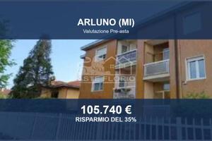 Immobile in asta di 98 m² con box auto a Arluno