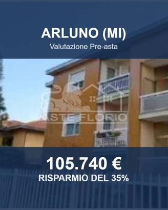 Immobile in asta di 98 m² con box auto a Arluno