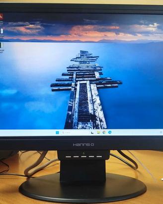 HANNS.G HB175A MONITOR LCD 17" FORMATO 4:3 NERO