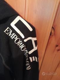 maglia con capuccio armani
