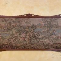 Arazzo da arredamento con cornice in legno