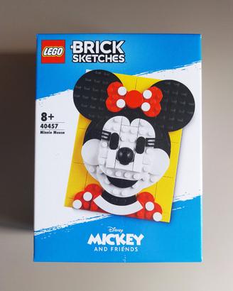 Lego Brick Sketches Minnie