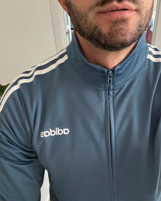 FELPA CON ZIP TUTA ADIDAS