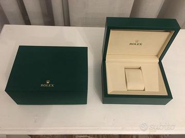 Scatola e contro scatola Rolex originale
